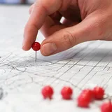 Carte, repère de destination
