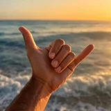 Signe shaka, esprit surf lifestyle