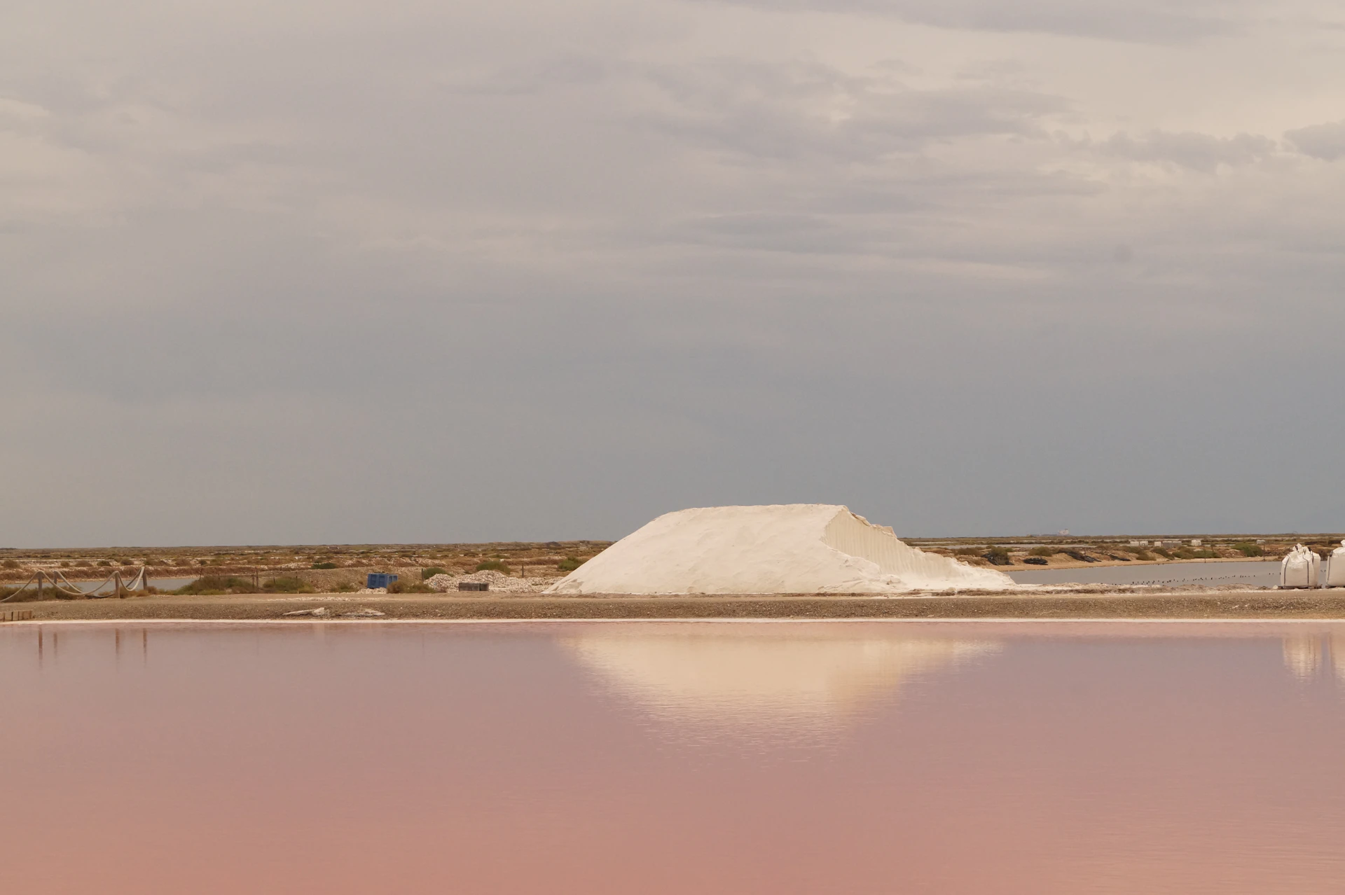 Les salins et l'étang de Gruissan