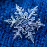 Flocon de neige, ambiance météo hivernale