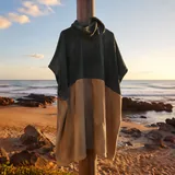 Poncho de surf, serviette de plage