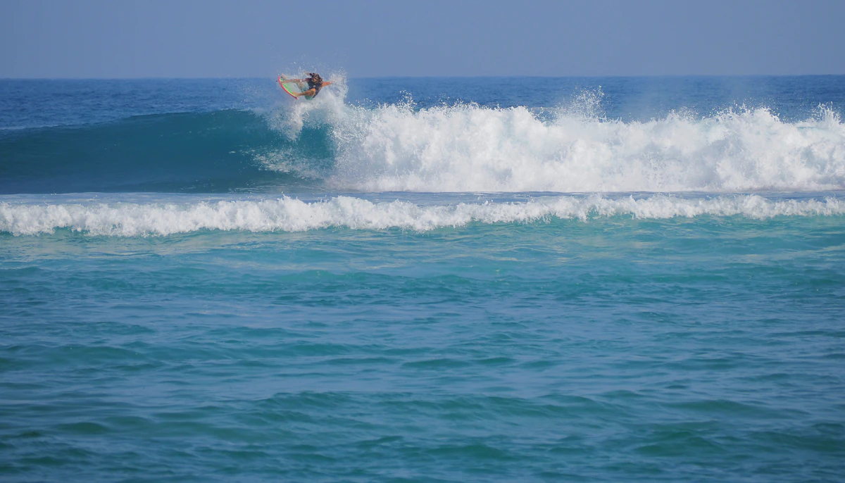 Surf à Jobos Beach, Isabela, Porto Rico